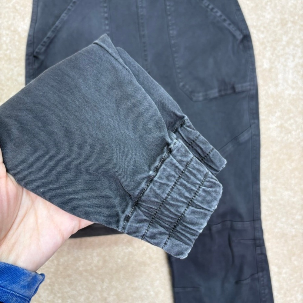 SPANX Jogger Pants Size Small Gray Utility Cargo Stretch Casual - Picture 4 of 8